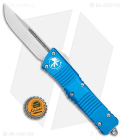 Microtech Combat Troodon S/E OTF Automatic Knife Blue (3.8" Stonewash) 9 Microtech Combat Troodon S/E OTF Automatic Knife Blue (3.8" Stonewash) -Blade HQ Shop Microtech Combat Troodon SE OTF Blue SW BHQ 98101 jr bottlecap