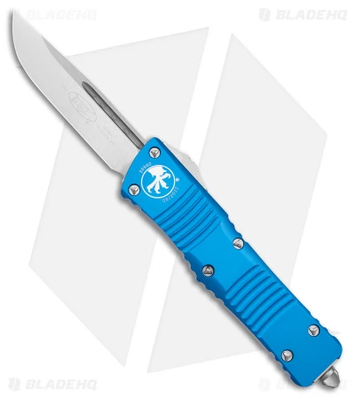 Microtech Combat Troodon S/E OTF Automatic Knife Blue (3.8" Stonewash) 3 Microtech Combat Troodon S/E OTF Automatic Knife Blue (3.8" Stonewash)