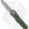 Microtech Combat Troodon Tanto OTF Automatic Distressed OD Green (4" Apoc) -Blade HQ Shop Microtech Combat Troodon TE OTF Auto Tanto Distress Green Apocalyptic BHQ 131517 jr