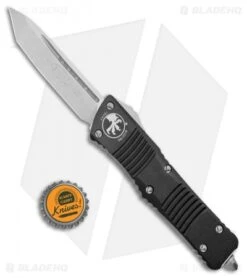 Microtech Combat Troodon Automatic OTF Knife Tanto (3.8" Satin) 144-4 9 Microtech Combat Troodon Automatic OTF Knife Tanto (3.8" Satin) 144-4 -Blade HQ Shop Microtech Combat Troodon Tanto Black Satin 144 4 BHQ 7761 jr bottlecap