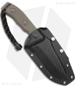Microtech Currahee Fixed Blade Knife OD Green (4.5" OD Green) 102-1 OD -Blade HQ Shop Microtech Currahee Fixed Blade OD Green OD Green BHQ 176092 jr sheath