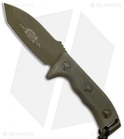 Microtech Currahee Tanto Knife Fixed Blade (4.5" Green) 103-1GR -Blade HQ Shop Microtech Currahee Tanto Green 103 1GR BHQ 16542 jr