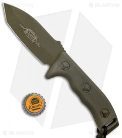 Microtech Currahee Tanto Knife Fixed Blade (4.5" Green) 103-1GR -Blade HQ Shop Microtech Currahee Tanto Green 103 1GR BHQ 16542 jr bottlecap