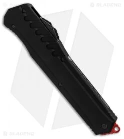 Microtech Cypher MK7 D/E OTF Automatic Knife (4" Red) 242M-1RDBK -Blade HQ Shop Microtech Cypher MK7 DE Black Red BHQ 89768 er spine