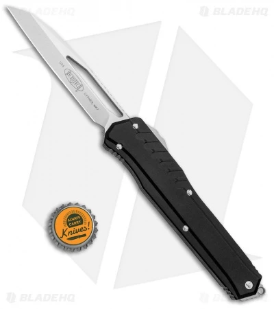 Microtech Cypher MK7 S/E OTF Automatic Knife Black (4" Stonewash) 241M-10 6 Microtech Cypher MK7 S/E OTF Automatic Knife Black (4" Stonewash) 241M-10 - Image 4