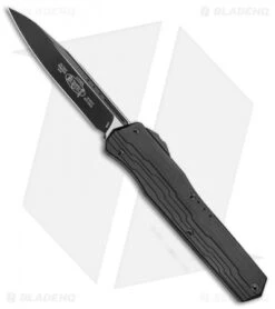 Microtech Cypher S/E OTF Automatic Knife Tactical (4" Black) 241-1T