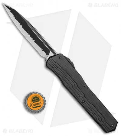 Microtech Cypher S/E OTF Automatic Knife Black (4" Katana) 241-1KA 6 Microtech Cypher S/E OTF Automatic Knife Black (4" Katana) 241-1KA - Image 4