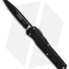 Microtech Cypher S/E OTF Automatic Knife Smooth Black (4" Black) 241S-1 -Blade HQ Shop Microtech Cypher SE Smooth Black black BHQ 85498 er