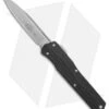 Microtech Cypher S/E OTF Automatic Knife Black (4" Stonewash) 241-10 -Blade HQ Shop Microtech Cypher SE black sw BHQ 75011 er