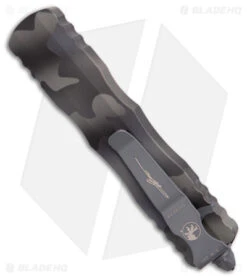 Microtech Dirac D/E Signature Series OTF Automatic Knife Urban Camo (2.88") -Blade HQ Shop Microtech Dirac DE Signature Series OTF Auto Urban Camo Urban Camo BHQ 180410 jr side