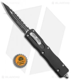 Microtech Dirac Dagger OTF Automatic Knife Black (2.88" Black Full Serr) 225-3 -Blade HQ Shop Microtech Dirac Dagger OTF Automatic Knife Black Black Full Serr 225 3 BHQ 107735 kp bottlecap jr 1