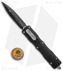 Microtech Dirac Delta Dagger OTF Automatic Knife Black (3.75" Black) 227-1 -Blade HQ Shop Microtech Dirac Delta Dagger OTF Auto Black Black 227 1 BHQ 96393 jr bottlecap