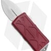 Microtech Exocet Dagger CA Legal OTF Automatic Knife Merlot (1.9" Apocalyptic) -Blade HQ Shop Microtech Exocert Dagger CA Legal OTF Auto Merlot SW BHQ 110880 jr 1 2