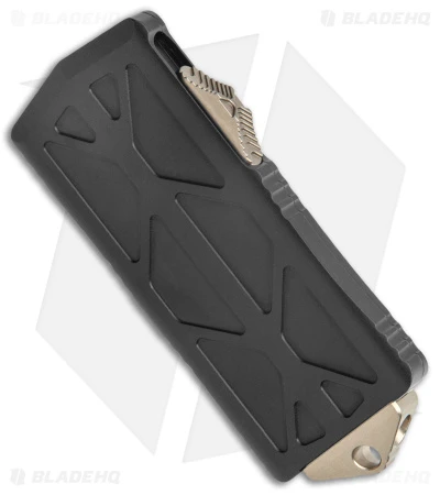 Microtech Exocet Dagger CA Legal OTF Automatic Knife Black Al (1.9" Bronze ) 4 Microtech Exocet Dagger CA Legal OTF Automatic Knife Black Al (1.9" Bronze ) - Image 2