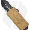 Microtech Exocet Dagger CA Legal OTF Champagne Gold (1.9" Black Serr) 157-2 CG -Blade HQ Shop Microtech Exocet Dagger CA Legal OTF Auto Champagne Gold Black Serr 157 2CG BHQ 116139 jr