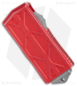 Microtech Exocet Dagger OTF Automatic Knife Distressed Red (1.9" Apocalyptic SW) -Blade HQ Shop Microtech Exocet Dagger CA Legal OTF Auto Distressed Red Apocalypitc BHQ 178734 jr spine