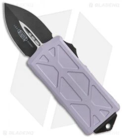 Microtech Exocet Dagger CA Legal OTF Automatic Knife Gray (1.9" Black) 157-1GY