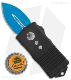 Microtech Exocet Dagger Jedi Knight CA Legal OTF Automatic Knife (1.9" Blue) -Blade HQ Shop Microtech Exocet Dagger CA Legal OTF Auto Jedi Knight Blue BHQ 139439 jr bottlecap