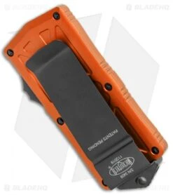 Microtech Exocet Dagger CA Legal OTF Automatic Knife Orange (1.9" Black) -Blade HQ Shop Microtech Exocet Dagger CA Legal OTF Auto Orange Black 157 1OR BHQ 104688 jr side