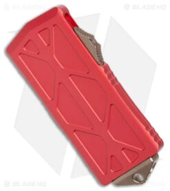 Microtech Exocet Dagger CA Legal OTF Automatic Knife Red (1.9" Bronze) -Blade HQ Shop Microtech Exocet Dagger CA Legal OTF Auto Red Bronze BHQ 176959 jr spine