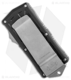 Microtech Exocet Dagger CA Legal OTF Automatic Knife Black (1.9" Apocalyptic) -Blade HQ Shop Microtech Exocet Dagger CA Legal OTF Automatic Knife Black 1.9in Apocalyptic 157 11AP BHQ 115732 LS Side