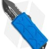 Microtech Exocet Dagger CA Legal OTF Automatic Knife Blue (1.9" Black Serr) 2 Microtech Exocet Dagger CA Legal OTF Automatic Knife Blue (1.9" Black Serr) -Blade HQ Shop Microtech Exocet Dagger CA Legal OTF Automatic Knife Blue 1.9in Black Serr 157 2BL BHQ 115734 LS