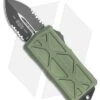 Microtech Exocet Dagger CA Legal OTF Automatic Knife OD Green (1.9" Black Serr) -Blade HQ Shop Microtech Exocet Dagger CA Legal OTF Automatic Knife OD Green 1.9in Black Serr 157 2OD BHQ 115729 LS