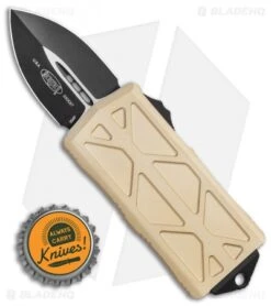 Microtech Exocet Dagger CA Legal OTF Champagne Gold (1.9" Black) 157-1CG -Blade HQ Shop Microtech Exocet Dagger CA Legal OTF Champagne Gold 1.9 Black 157 1CG BHQ 117010 LS Bottlecap