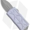 Microtech Exocet Dagger CA Legal OTF Automatic Gray(1.9" Apocalyptic) 157-10APGY -Blade HQ Shop Microtech Exocet Gray Apocalyptic 157 10APGY BHQ 111325 jr