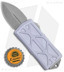 Microtech Exocet Dagger CA Legal OTF Automatic Gray(1.9" Apocalyptic) 157-10APGY -Blade HQ Shop Microtech Exocet Gray Apocalyptic 157 10APGY BHQ 111325 jr bottlecap
