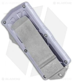 Microtech Exocet Dagger CA Legal OTF Automatic Gray(1.9" Apocalyptic) 157-10APGY -Blade HQ Shop Microtech Exocet Gray Apocalyptic 157 10APGY BHQ 111325 jr side