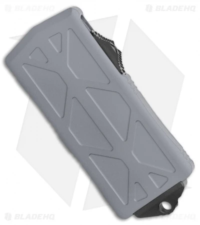 Microtech Exocet Tanto T/E CA Legal OTF Automatic Gray (1.9" Two Tone) 158-1 GY 4 Microtech Exocet Tanto T/E CA Legal OTF Automatic Gray (1.9" Two Tone) 158-1 GY - Image 2