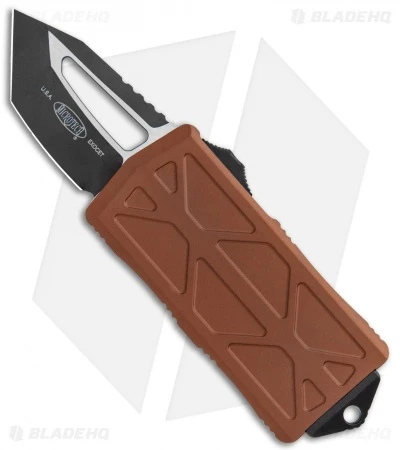 Microtech Exocet Tanto T/E CA Legal OTF Automatic Tan (1.9" Black) 158-1TA 3 Microtech Exocet Tanto T/E CA Legal OTF Automatic Tan (1.9" Black) 158-1TA