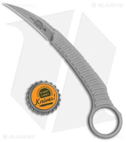 Microtech Signature Series Feather Karambit Fixed Blade Knife (2.25" Bead Blast) -Blade HQ Shop Microtech Feather BB AP STD 215 7 S BHQ 141750 jr bottlecap