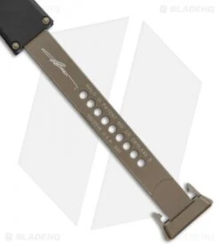 Microtech Halo VI Hellhound W/ Safety Tanto OTF Knife (4.4" Bronzed) 519-13 10 Microtech Halo VI Hellhound W/ Safety Tanto OTF Knife (4.4" Bronzed) 519-13 -Blade HQ Shop Microtech Halo VI Hellhound with Safety Tanto OTF Bronzed 519 13 BHQ 104055 jr pull