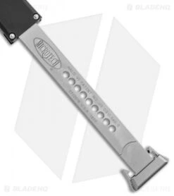 Microtech Halo VI Tanto OTF Automatic Knife (4.4" Stonewash Serr) 250-11 10 Microtech Halo VI Tanto OTF Automatic Knife (4.4" Stonewash Serr) 250-11 -Blade HQ Shop Microtech Halo VI Tanto OTF Auto SW Serr 250 11 BHQ 87937 jr pull