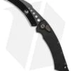 Microtech Signature Series Hawk Automatic Knife Black DLC (4" Black) 1 Microtech Signature Series Hawk Automatic Knife Black DLC (4" Black) -Blade HQ Shop Microtech Hawk Auto Black DLC Signature Series Black 166 1DLCS BHQ 103385 jr