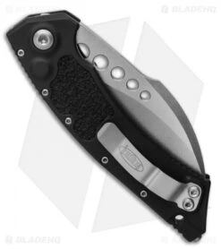 Microtech Hawk Automatic Knife (4" Full Serrations Stonewash) 166-12 8 Microtech Hawk Automatic Knife (4" Full Serrations Stonewash) 166-12 -Blade HQ Shop Microtech Hawk Automatic Knife 4 Full Serrations Stonewash 166 12 BHQ 124655 LS Side