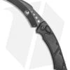 Microtech Signature Series Hawk Auto Knife Black Al. CF Inlay (4" Black DLC) -Blade HQ Shop Microtech Hawk Automatic Knife Black DLC CF Inlay 4 Black BHQ 118832 jr