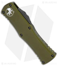 Microtech Hera D/E Automatic Knife Dagger OD Green Aluminum (3" Black) 7 Microtech Hera D/E Automatic Knife Dagger OD Green Aluminum (3" Black) -Blade HQ Shop Microtech Hera DE Auto Dagger Green Aluminum Black BHQ 145421 jr spine