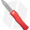 Microtech Hera D/E OTF Automatic Knife Dagger Red Aluminum (3" Apocalyptic) -Blade HQ Shop Microtech Hera DE Auto Dagger Red Aluminum Apocalyptic BHQ 180391 jr