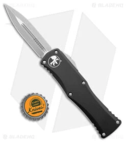 Microtech Hera OTF Automatic Knife Dagger Black Aluminum (3" Apocalyptic) -Blade HQ Shop Microtech Hera OTF Auto Dagger Black Aluminum Apocalyptic BHQ 175366 jr bottlecap