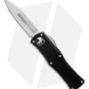 Microtech Hera OTF Automatic Knife Dagger Black Aluminum (3" Stonewash) -Blade HQ Shop Microtech Hera OTF Automatic Knife Double Edge 3 Stonewash 702 10 BHQ 134520 LS
