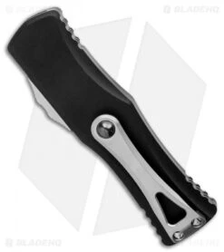 Microtech Hera OTF Automatic Knife Dagger Black Aluminum (3" Stonewash) 7 Microtech Hera OTF Automatic Knife Dagger Black Aluminum (3" Stonewash) -Blade HQ Shop Microtech Hera OTF Automatic Knife Double Edge 3 Stonewash 702 10 BHQ 134520 LS Side