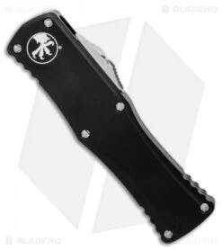 Microtech Hera OTF Automatic Knife Dagger Black Aluminum (3" Stonewash) 6 Microtech Hera OTF Automatic Knife Dagger Black Aluminum (3" Stonewash) -Blade HQ Shop Microtech Hera OTF Automatic Knife Double Edge 3 Stonewash 702 10 BHQ 134520 LS Spine