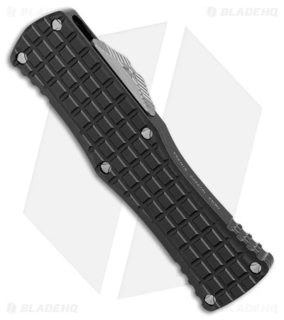 Microtech Hera S/E Frag OTF Automatic Knife Black Aluminum (3" Stonewash) 4 Microtech Hera S/E Frag OTF Automatic Knife Black Aluminum (3" Stonewash) - Image 2