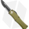 Microtech Hera S/E OTF Automatic Knife OD Green (3.1" Black) 2 Microtech Hera S/E OTF Automatic Knife OD Green (3.1" Black) -Blade HQ Shop Microtech Hera SE Partial Serr OTF Auto OD Green Black BHQ 178762 jr