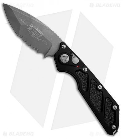 Microtech DOC Killswitch Automatic Knife (3.75" Apocalyptic Serr) 154-11AP 3 Microtech DOC Killswitch Automatic Knife (3.75" Apocalyptic Serr) 154-11AP