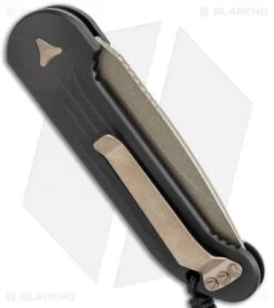 Microtech LUDT Automatic Knife Black (3.4" Bronze Apocalyptic) 135-13AP 8 Microtech LUDT Automatic Knife Black (3.4" Bronze Apocalyptic) 135-13AP -Blade HQ Shop Microtech LUDT Auto Black Bronze 135 13AP BHQ 120244 jr side