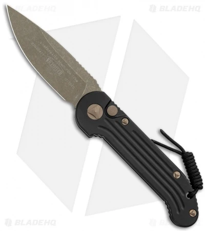 Microtech LUDT Automatic Knife Black (3.4" Bronze Apocalyptic) 135-13AP 3 Microtech LUDT Automatic Knife Black (3.4" Bronze Apocalyptic) 135-13AP